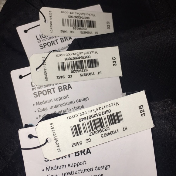 LAST TWO!! New VS VSX Lightweight Sports Bra - Picture 4 of 5